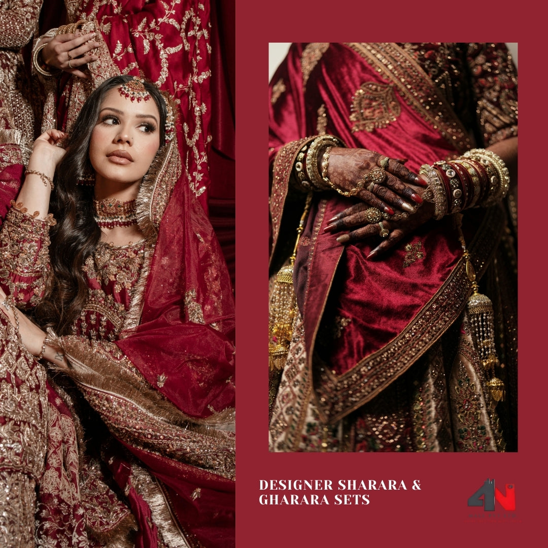 Designer Sharara & Gharara Sets